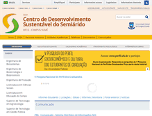 Tablet Screenshot of cdsa.ufcg.edu.br