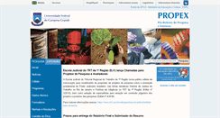 Desktop Screenshot of pesquisa.ufcg.edu.br