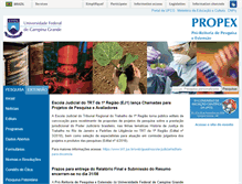 Tablet Screenshot of pesquisa.ufcg.edu.br