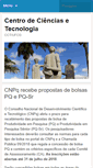 Mobile Screenshot of cct.ufcg.edu.br