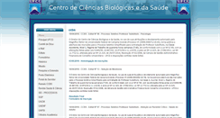 Desktop Screenshot of ccbs.ufcg.edu.br