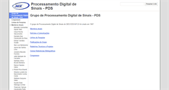 Desktop Screenshot of pds.dee.ufcg.edu.br